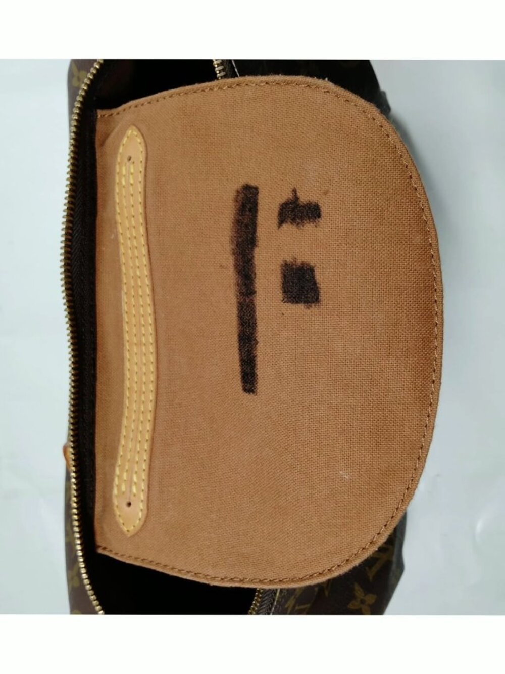 Authentic Louis Vuitton Speedy 35 Monogram Brown Canvas Handbag LV Satchel Bag - Picture 8 of 10